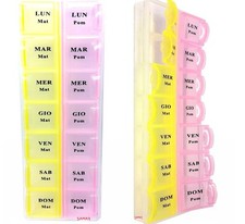 PORTAPILLOLE SETTIMANALE