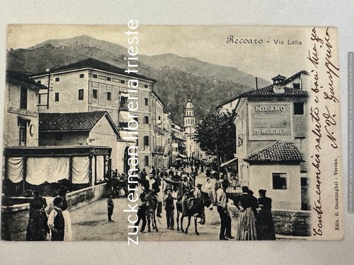 Cartolina recoaro via lelia - cartolina,