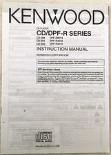 Kenwood dpf manuale - kenwood, cd/dpf-r