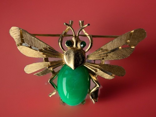 Spilla insetti ape corona - , anni