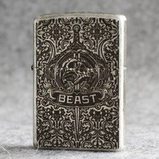 Accendino zippo 121fb argento - accendino,