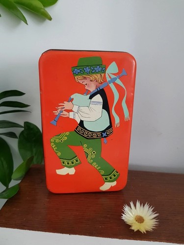 Scatola latta vintage - , ferro