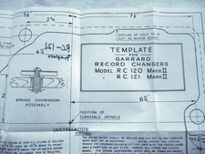 GARRARD RC121 RC-120 MODELLO
