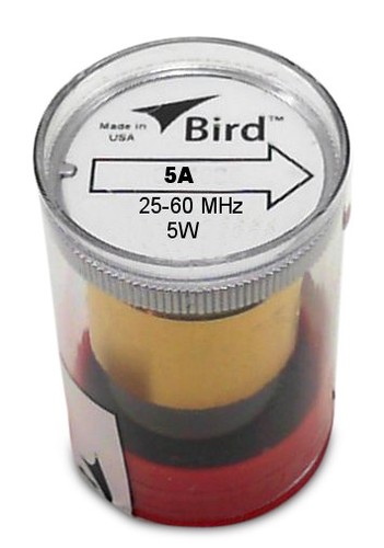 Bird wattmetro elemento 5a - ,