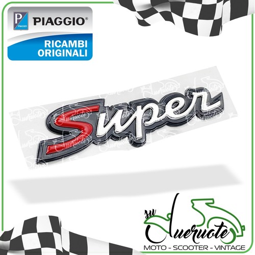 Targhetta posteriore originale - posteriore,