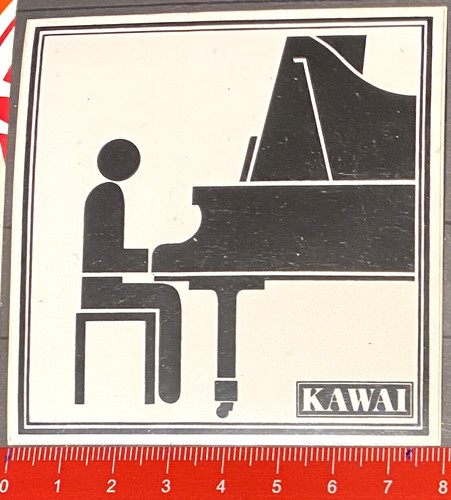Adesivo sticker pianoforte - adesivo/sticker:,