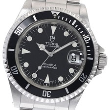 Orologio Uomo Automatico TUDOR Submariner 79190 Data Quadrante Nero_891722