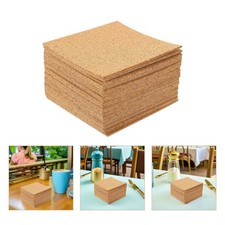  40 Pcs Sughero Adesivo Cuscinetti Per Tavoli Supporto L'artigianato