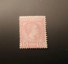 MONACO 1885 Effigie del