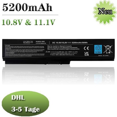 Batteria per toshiba satellite - batteria,