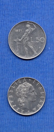 Italia moneta l del - 50,