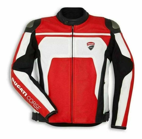 Ducati giacca pelle moto - in, da