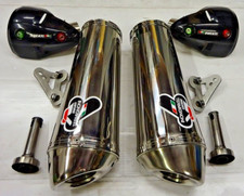 DUCATI MONSTER 675 795 1100 TERMIGNONI TERMINALE DI SCARICO TATTINE SILENZIATORE