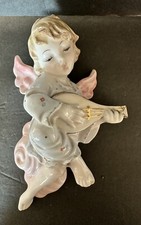 Porcelain Angel Girl Playing