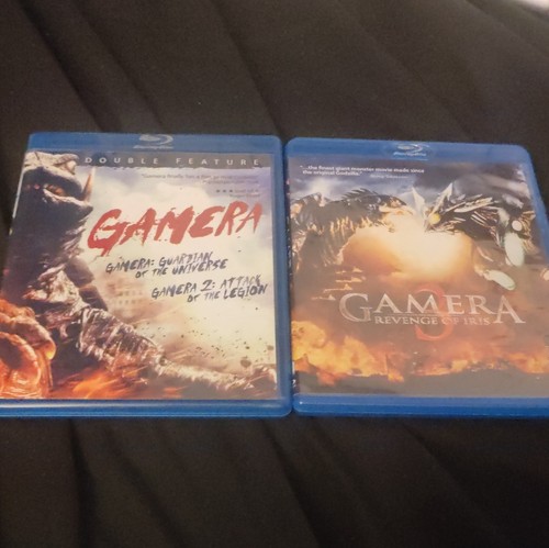 Gamera trilogy blu ray set - gamera,