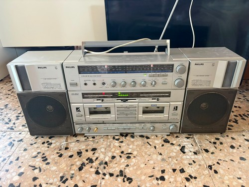 Boombox vintage philips - vintage, d8734