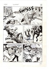 Tex - La banda dei serpenti - p.26 - Ernesto Seijas - Tavola Originale  - 2016