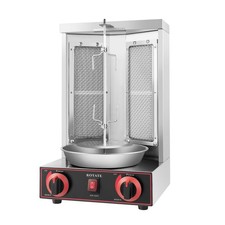 Barbecue per kebab a gas