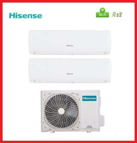 Hisense plus dual 12btu - hisense, 9+12btu