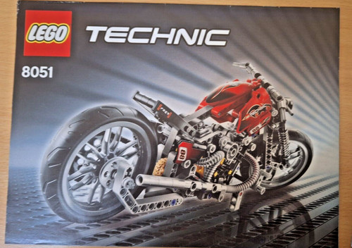 Lego technic harley - lego, (8051)