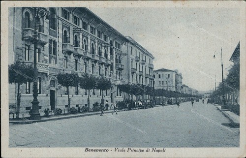 Bt767 cartolina benevento - cartolina,