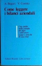 Come leggere i bilanci aziendali guida A. Bugari V. Comito 1981 Editori Riuniti