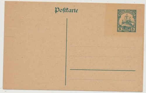 Nuova guinea 1919 intero - nuova,
