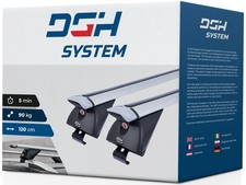 Barre portatutto portapacchi BARRE per Fiat CROMA SW 2005-2011 max 90 kg 120 cm