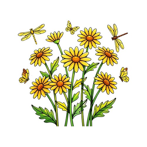 Libellula vetro decorazione - libellula,