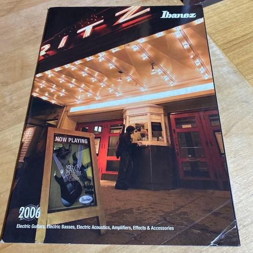 Ibanez 2006 catalog guitar - catalog,