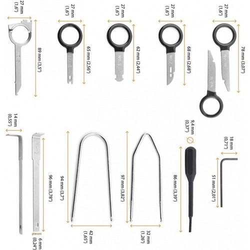 Kit attrezzi rimozione - attrezzi, lettore