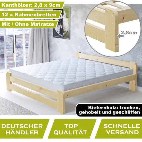 Letto legno futton - letto,