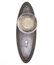 Antico set pomelli per porta