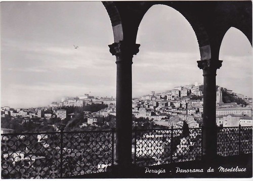 Perugia panorama da - perugia,