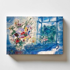 Quadri famosi moderni Marc Chagall vol VI stampa su tela canvas arredo poster