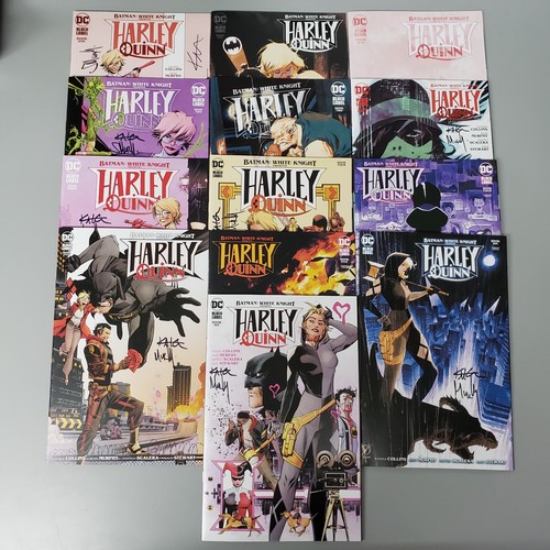 Batman white knight harley - white,