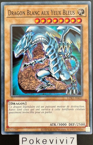 Carte dragon blanc - carte,