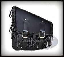 Borsa Laterale In Pelle Nera