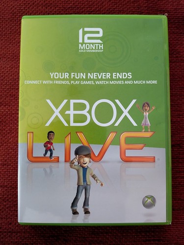 Disco custodia xbox live - e,