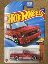 Hot Wheels 91 GMC Syclone Red