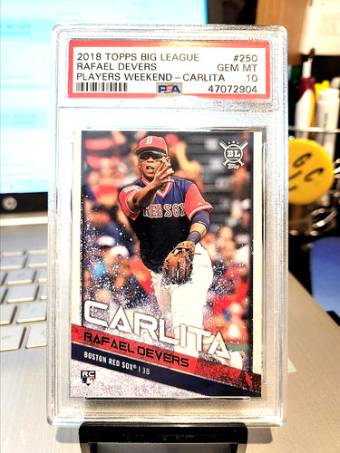 Giocatore rafael devers topps - giocatore,