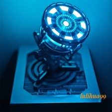 Iron Man MK1 Arc Reactor 1:1 Scale LED Light Tony Stark Chest Light Gift Box