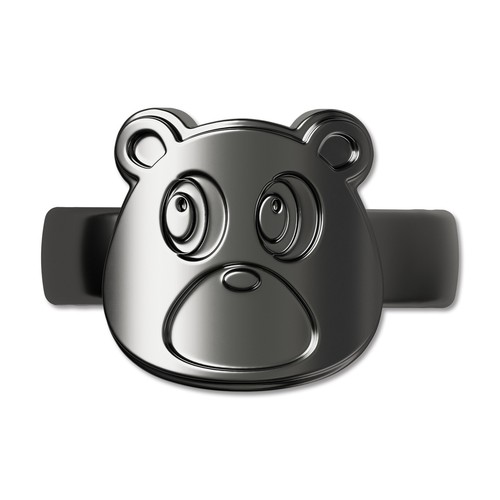 Anello orso kanye west - anello,