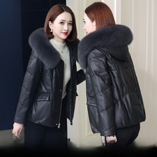 Piumino vera pelle donna nuovo