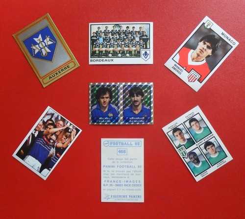 Panini football 1985 - football, french