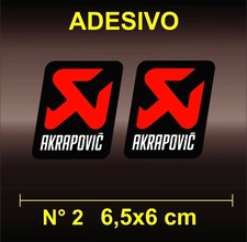 Adesivi Sticker  AKRAPOVIC |