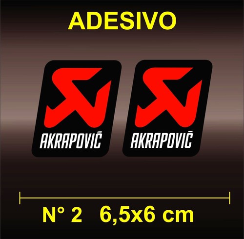Adesivi sticker akrapovic - ,