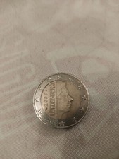  2 euro  rara Letzebuerg 2008 lettera "F" nella Stella /rare coin