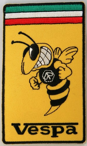 Vespa ferro toppa cucire - da,