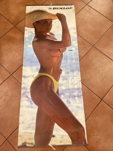 Dunlop calendario vintage 1995 - dunlop,